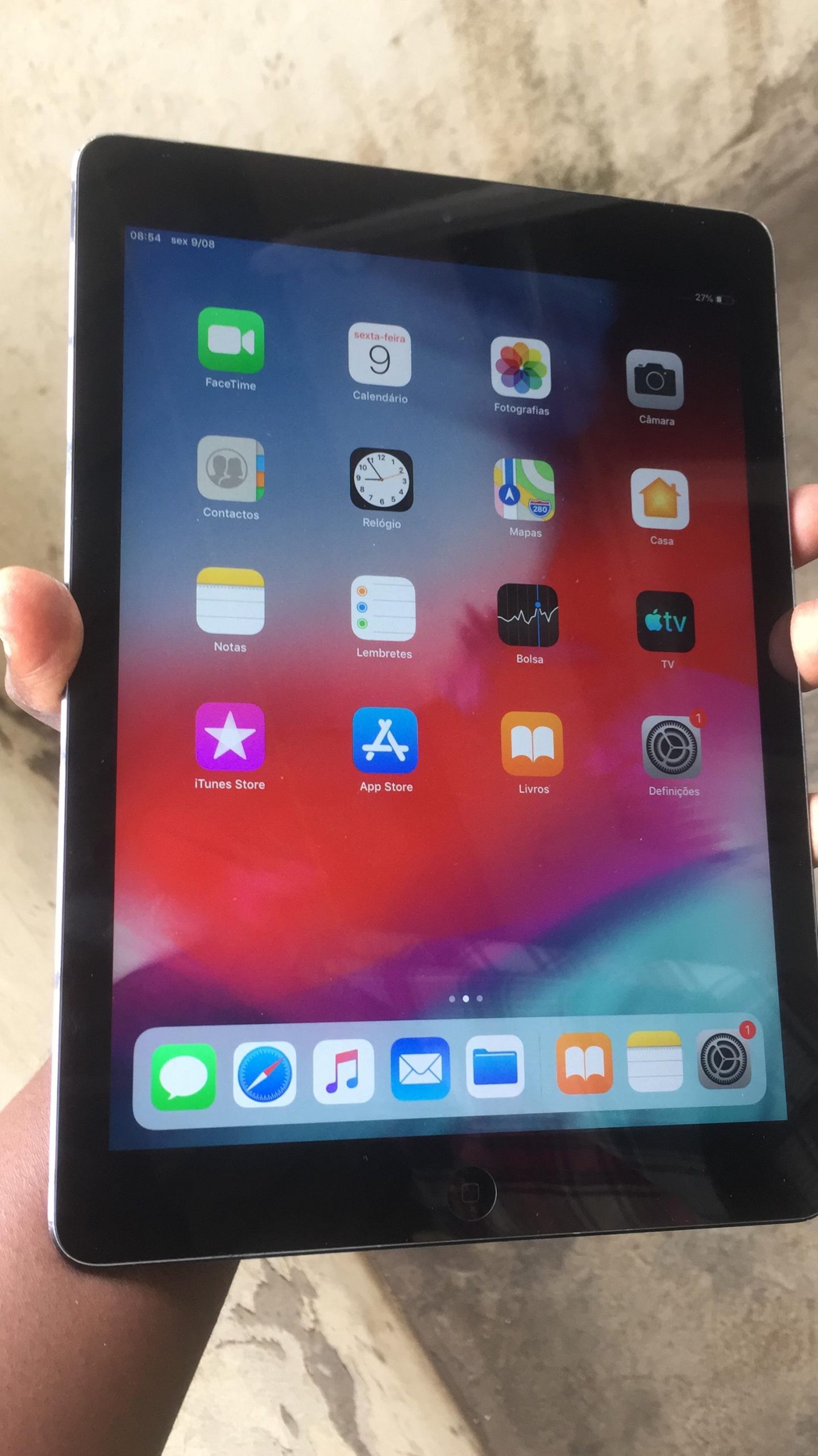 Apple - iPad air 128GB の+recrutamento.unincor.br